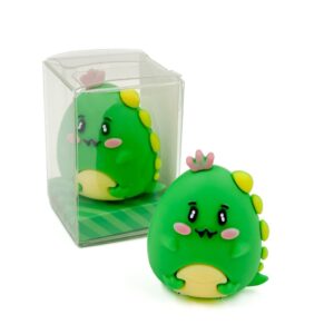 Apontador Emborrachado Dinossauro Gorducho - Cx 16 Und