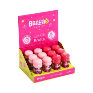 Make Lip Oil Fruits 3,8ml c/ Aroma - BRILHAE - CAIXA 12 UND