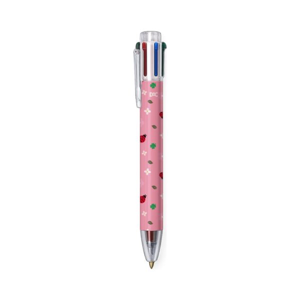 Conjunto Criativo Caderno 50 fls, Caneta 6 Cores, Marca Texto e Washi Tape Trendy - DAC