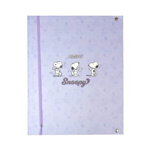 Fichário Universitário Capa em PU Snoopy 144 fls - DAC