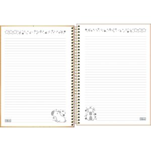 Caderno Espiral Capa Dura Universitário 10 Matérias Capivara Tilibra