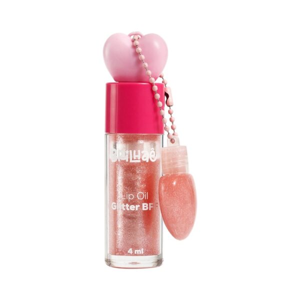 Make Lip Oil Glitter BFF 4ml c/ Acessório Mini Gloss 3,5ml - BRILHAE - UND