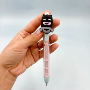 Caneta Fofa Heróis Labirinto  - Kit 4 Und