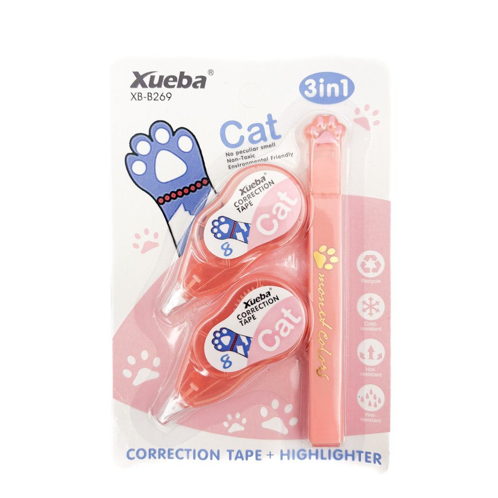 Kit Office Cat 3 Peças - IMPORTADO - BLISTER