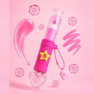 Make Marca Texto c/ Carimbo + Esmalte Trio Color Pop - BRILHAE - UND