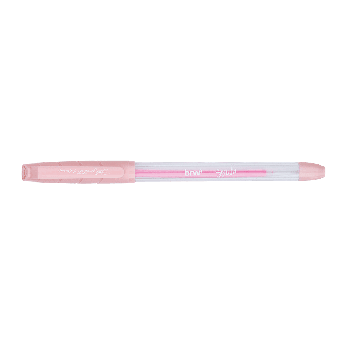 Caneta Esferográfica Gel Pastel 1.0mm - BRW - 6 UND