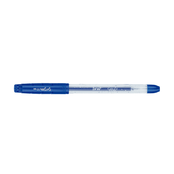 Caneta Esferográfica Gel Glitter 1.0mm BRW - DISPLAY 48 UND