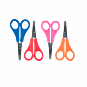 Tesoura Escolar 13 cm - KIT OFICIAL - CAIXA 24 UND