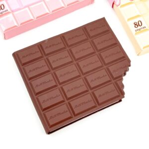 Caderninho Bloco Com Cheirinho Barra de Chocolate