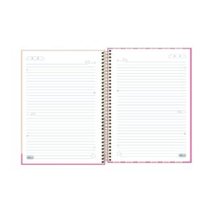 Caderno Espiral Capa Dura Universitário 1 M Brownie 20x27,5cm 80 Fls - TILIBRA - UND