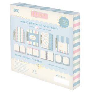 Mini Caderno Decorado Enjoy 50 Fls - DAC