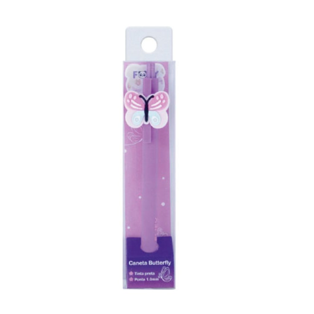 Caneta Butterfly - FOFY - BLISTER 1 UND