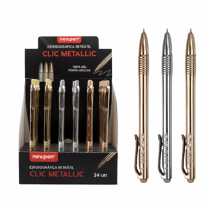 Caneta Clic Sensations Metallic NEWPEN - UND