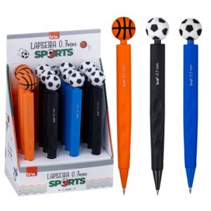 Lapiseira Plástica 0,7mm Sports - BRW - CX 12 UND