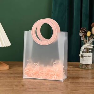 Embalagem Bolsa Transparente c/ Alça Argola 18,5 x 16x8cm - IMPORTADO - UND