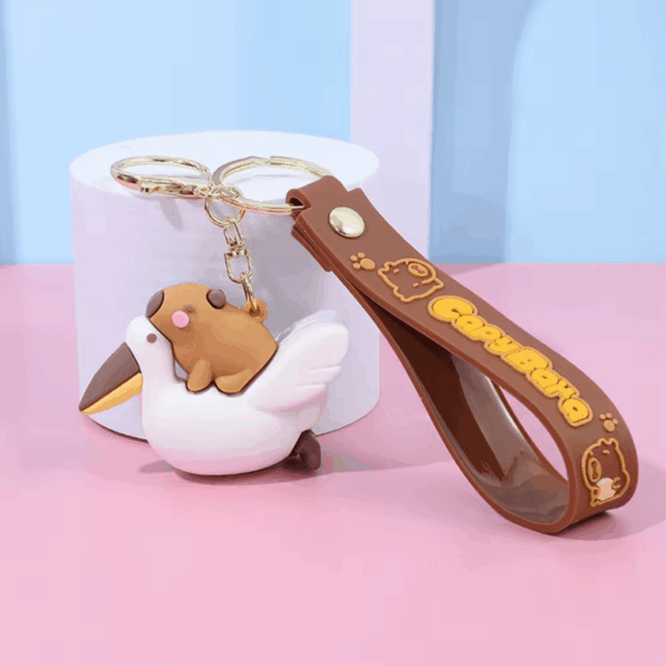 Chaveiro Emborrachado Capivara Animals G - IMPORTADO - UND
