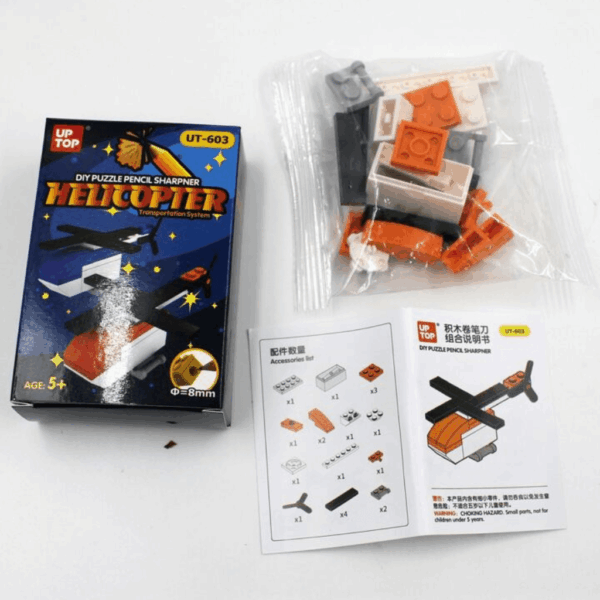 Apontador Lego Helicóptero