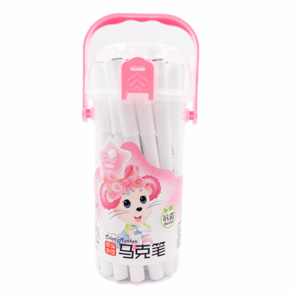 Caneta TOUCH + BRUSH Ponta Pincel - Marcador PARA COLORIR - POTE 24 CORES