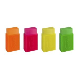 Borracha Neon com capa plástica BRW