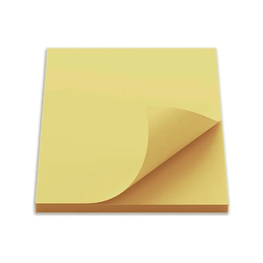 Bloco Smart Notes 76x76mm Amarelo Pastel - BRW - UND