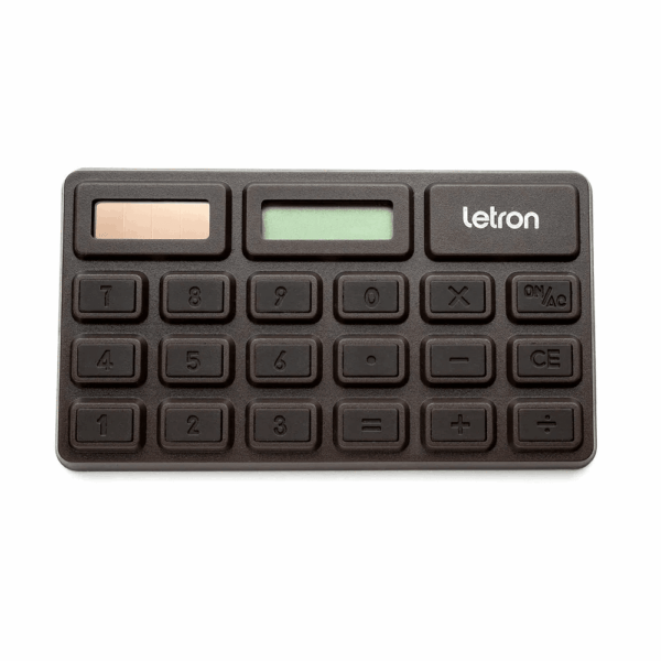 Calculadora 8 Dígitos Chocolate LETRON/LEO E LEO - BLISTER