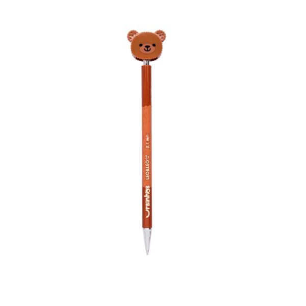 Lapiseira 0.7mm Ursinhos LEO E LEO - Display 24 UND