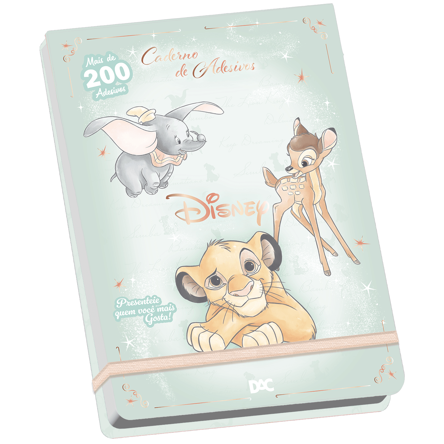 Caderno de Adesivos Disney Classicos - DAC