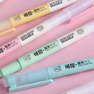 Marca Texto Apagável 6 Cores