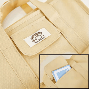 Bolsa de Ombro c/ Bolso Externo Capivara