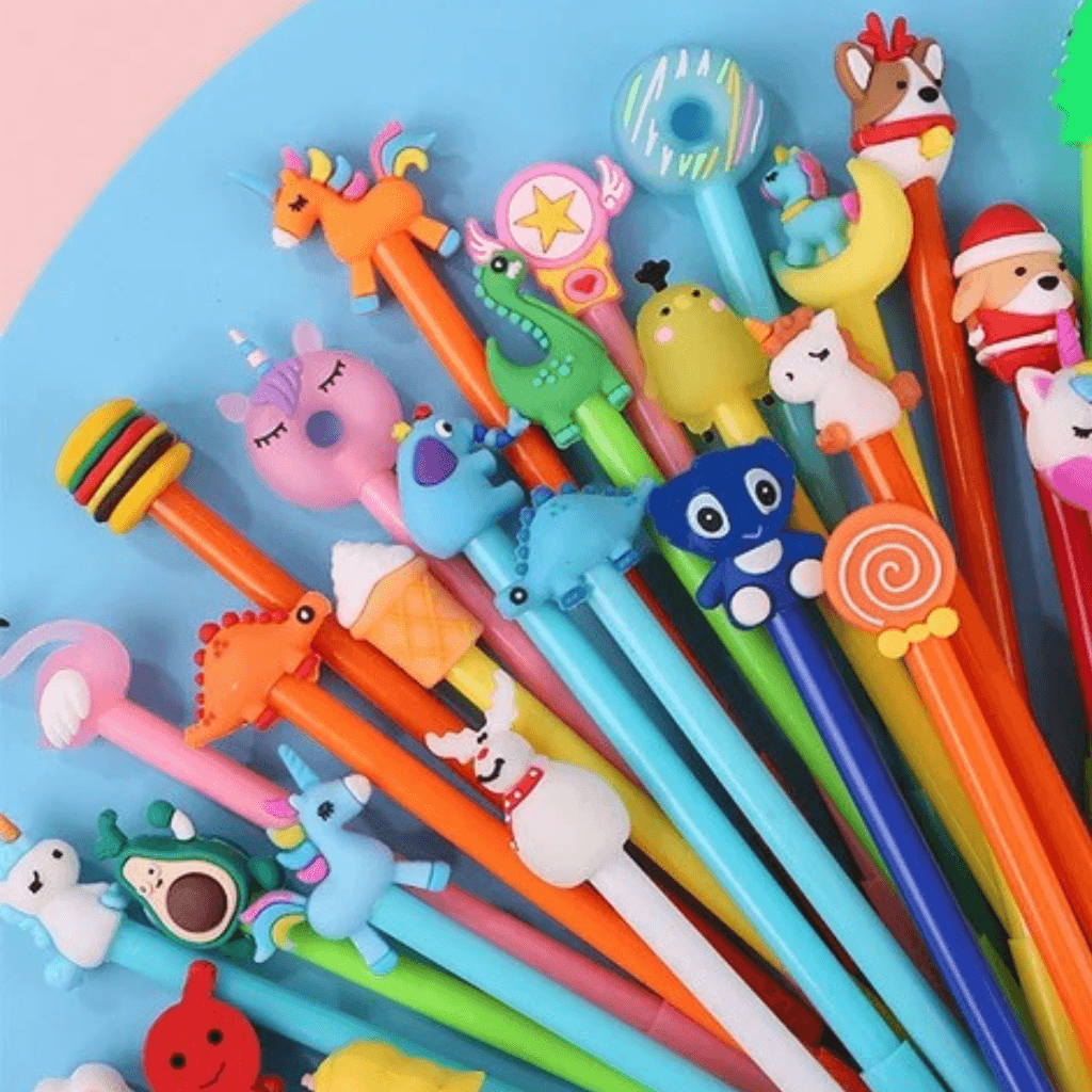 Caneta Fofa SORTIDA Lovelypen - KIT 12 UND
