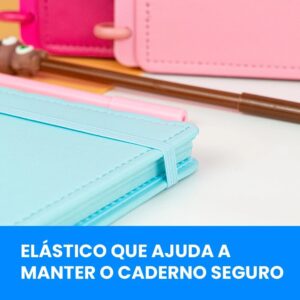 Caderno de Disco 21,5x14,6cm Liso Color