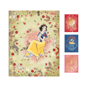 Caderno Colegial Costurado LUXO 80 fls BRANCA DE NEVE - TILIBRA - UND