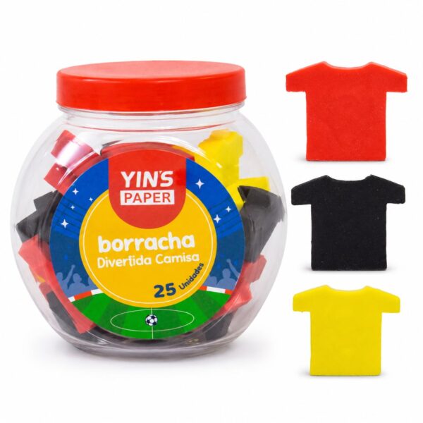 Borracha Formato Camisa - YINS PAPER - POTE 25 UND