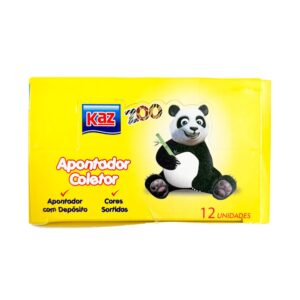 Apontador Coletor Color KAZ - CX 12 UND