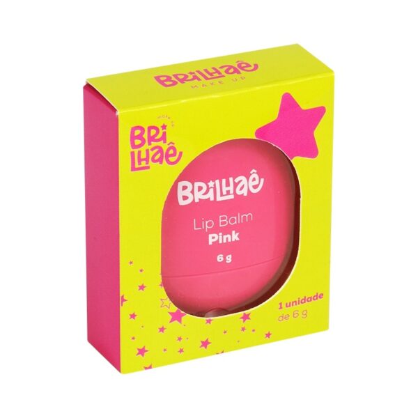 Make Lip Balm Pink 6g - BRILHAE - UND