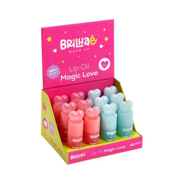 Make Lip Oil Magic Love 4,2ml - BRILHAE - CAIXA 12 UND