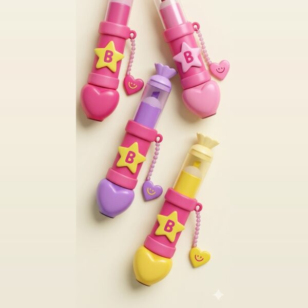 Make Marca Texto c/ Carimbo + Esmalte Trio Color Pop - BRILHAE - UND