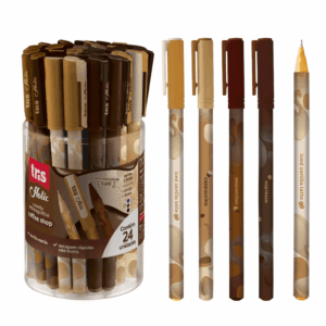 Caneta Esferográfica Holic Coffee Shop 1.0mm c/ Cheirinho - TRIS - POTE 24 UND