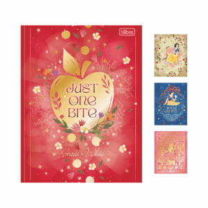 Caderno Colegial Costurado LUXO 80 fls BRANCA DE NEVE - TILIBRA - UND