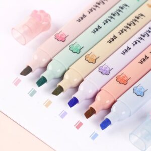 Marca Texto 6 Cores Patinhas Color