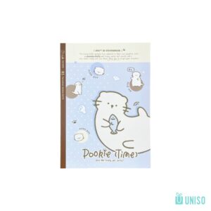 Caderno A5 Brochura Pautado Pookie Time 14,5x21cm - UNISO - UND
