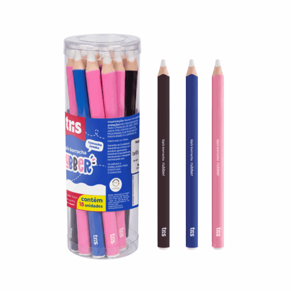 Lápis Borracha Jumbo Triangular Rubber - TRIS - UND