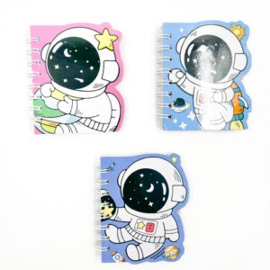 Mini Caderno Aramado Astronauta