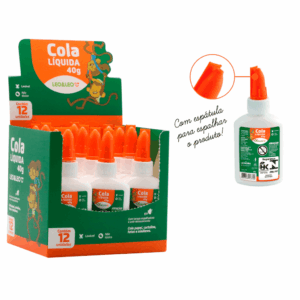 Cola Branca Líquida 40g - LEO E LEO - CX 12 UND