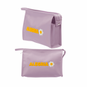 Necessaire Dia a Dia Lilás ALEGRIA 23x16x7cm - FLORIE - UND