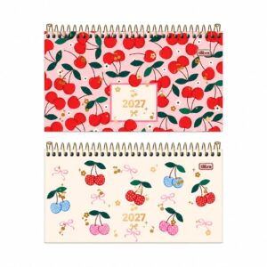 Agenda 2027 Espiral Semanal Amarena 16,7x8,9cm - TILIBRA - UND