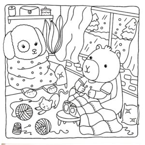 Livro de Colorir Cute Home - CIRANDA - UND