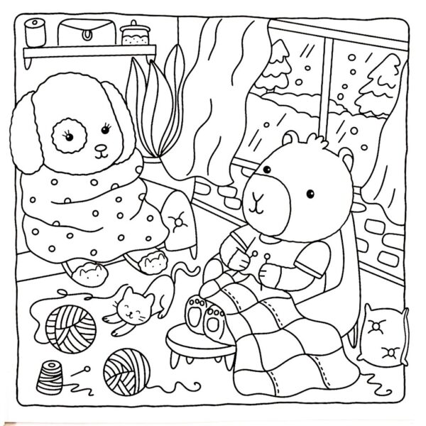 Livro de Colorir Cute Home - CIRANDA - UND