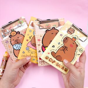 Mini Prancheta Bloco de Notas Capivara