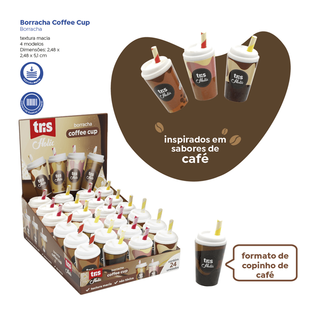 Borracha Coffee Cup Holic - TRIS - UND